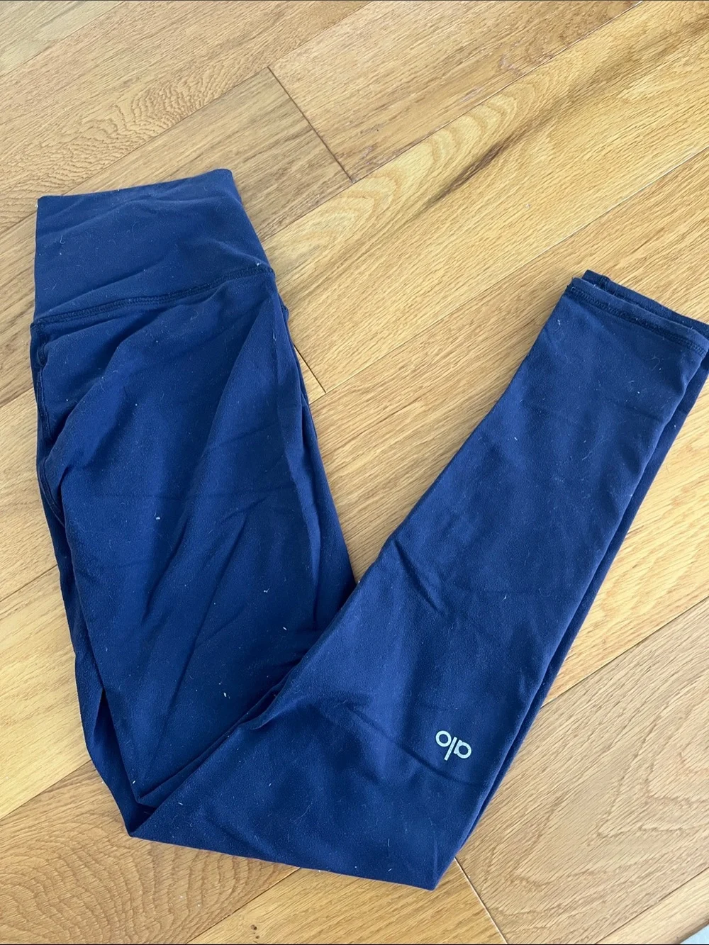ALO Yoga Navy High-Waist Leggings
